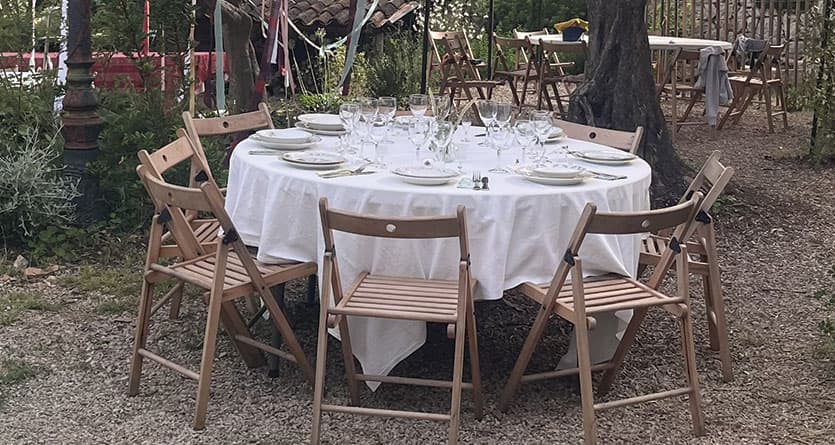 Location tables et chaises mariage